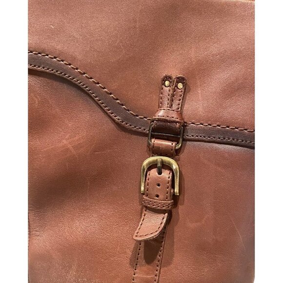 CLARKS / "ingalls Vicky II" Leather Cognac Brown Boots, Mid-Calf, Size 7M #68760 - Picture 2 of 10